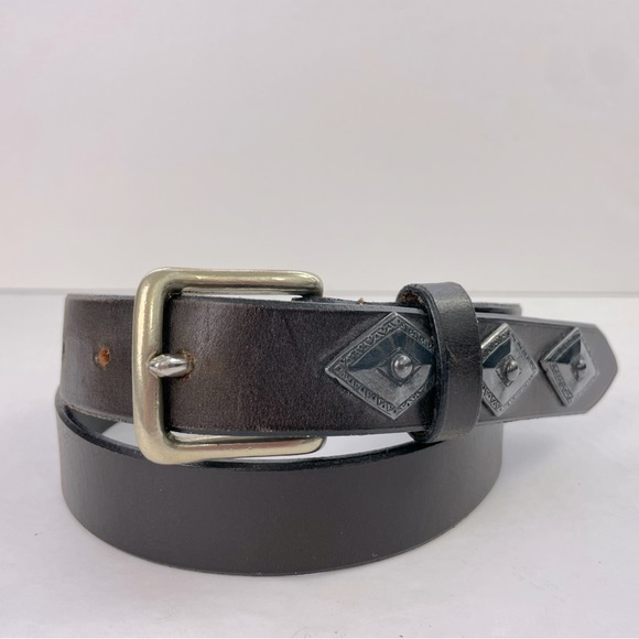 J&M Davidson Brown Leather Belt
